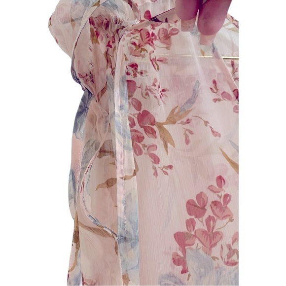 Vince Camuto Drawstring Extend Shoulder Tunic | Size:M - Picture 7 of 11